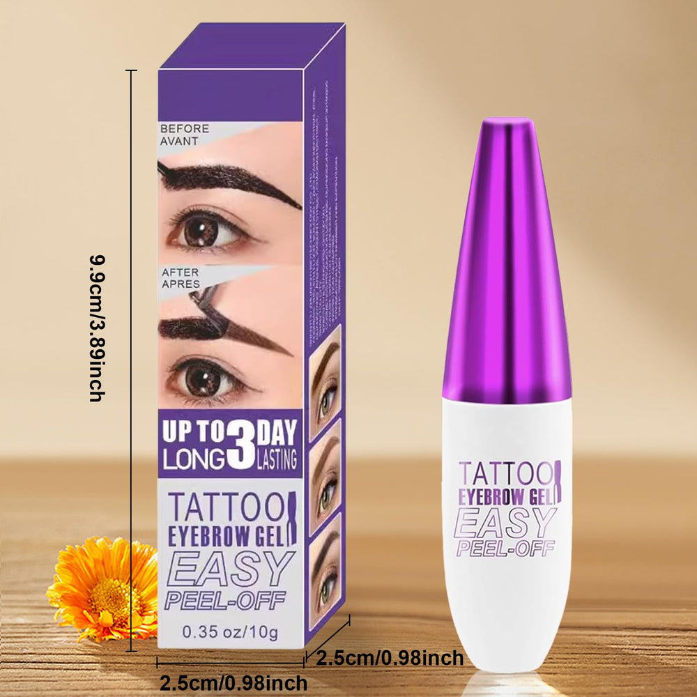 HULYHDP lifestyle model wearing tinted brows for long-lasting confidence