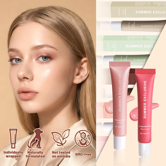 HULYHDP open tube texture close-up highlighting smooth buttery formula for instant hydration