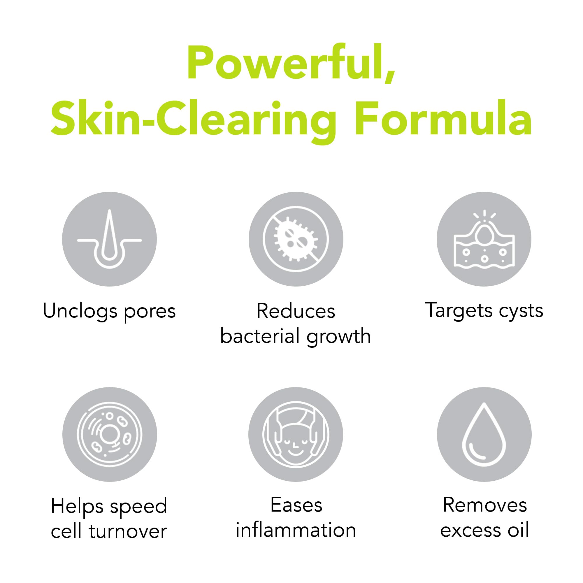 humane texture closeup showing non-foaming gel for even coverage benefit