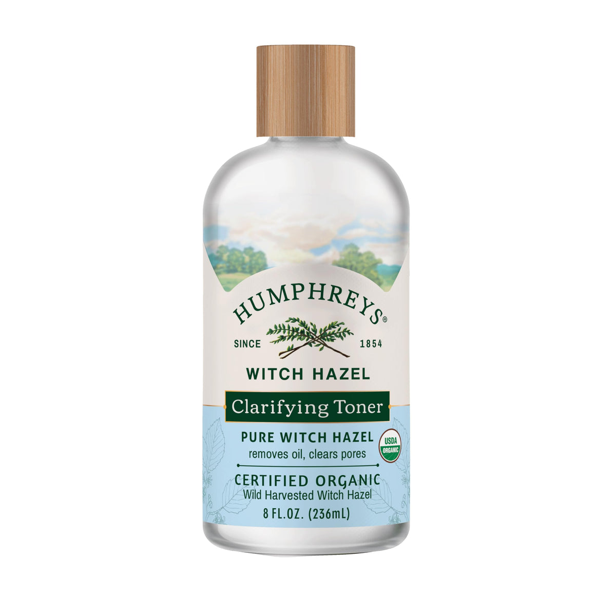 Humphreys front bottle shot showing label and clean design benefit clarity