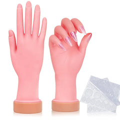 HungGato front view silicone hand showing realistic proportions and practice benefit