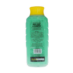 Hunters Specialties bottle next to hand showing 24 oz size and portability