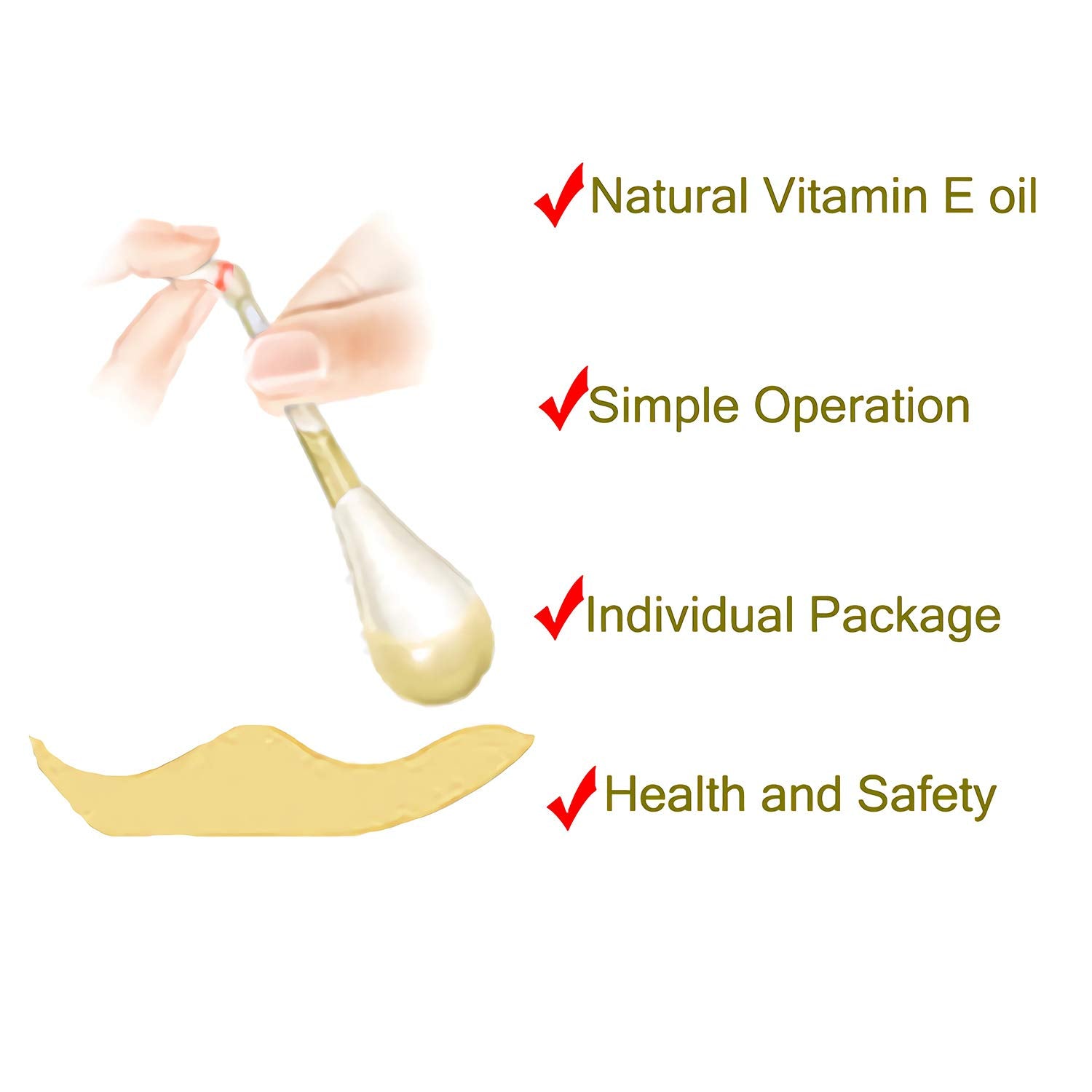 HUNWEY close-up tip texture highlighting controlled oil delivery