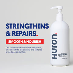 Huron conditioner pump dispenser ready for effortless daily use