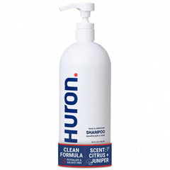 Huron front bottle 32oz showing label and value benefit