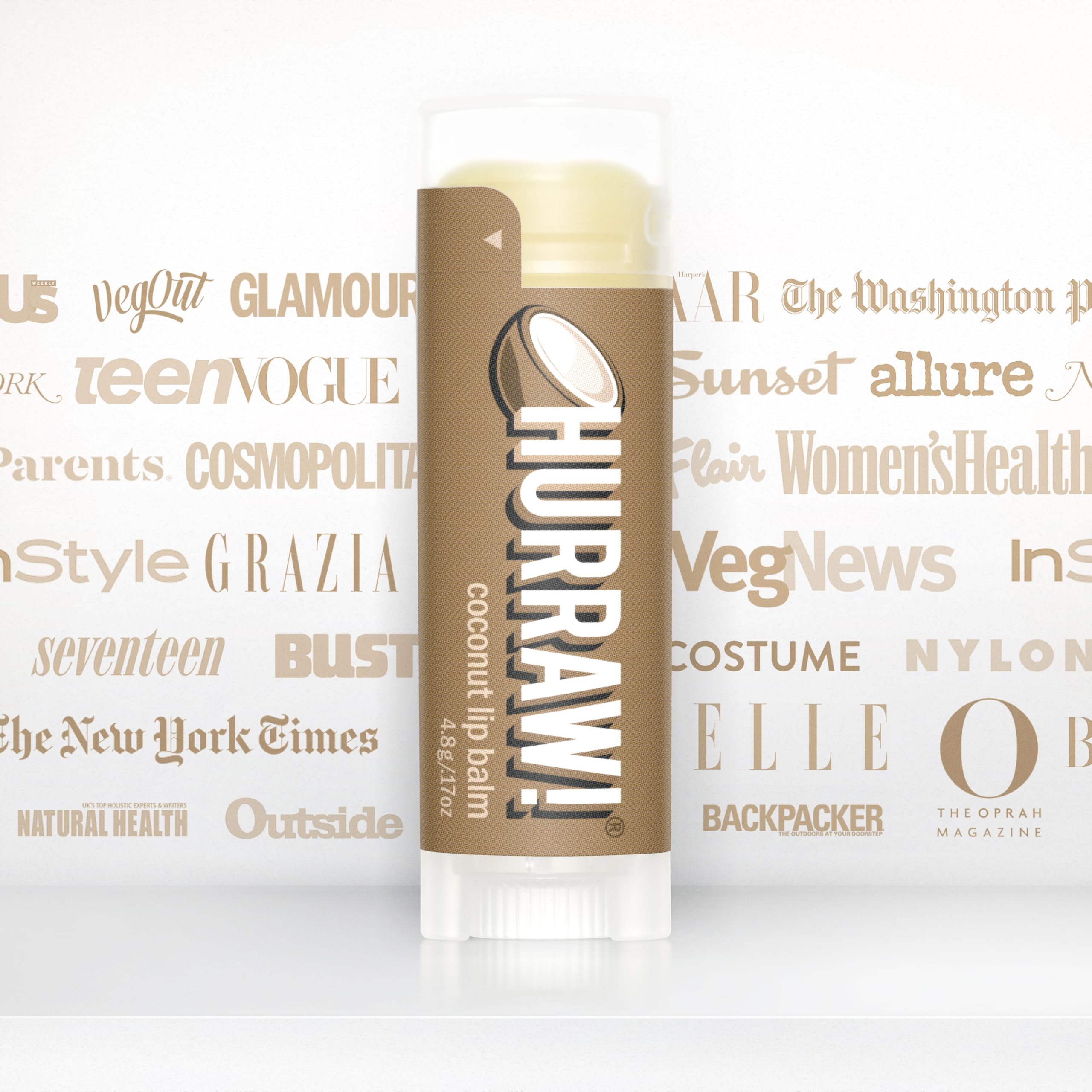 HURRAW! coconut ingredient label closeup showing organic certifications and ingredient transparency benefit