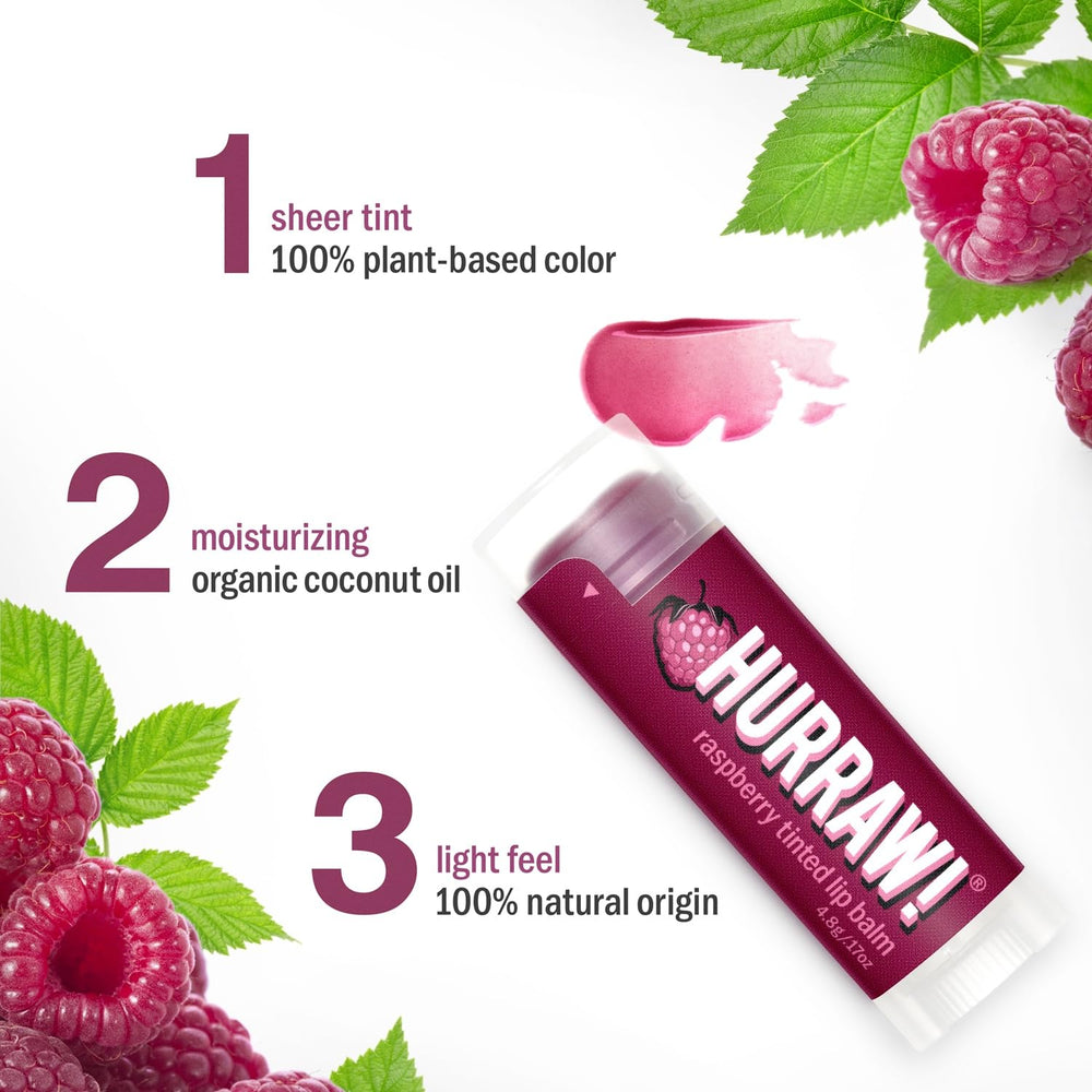 Hurraw! oval tube close-up highlighting smooth applicator and portable design