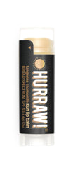 Hurraw! front packaging showing SPF 15 and benefits