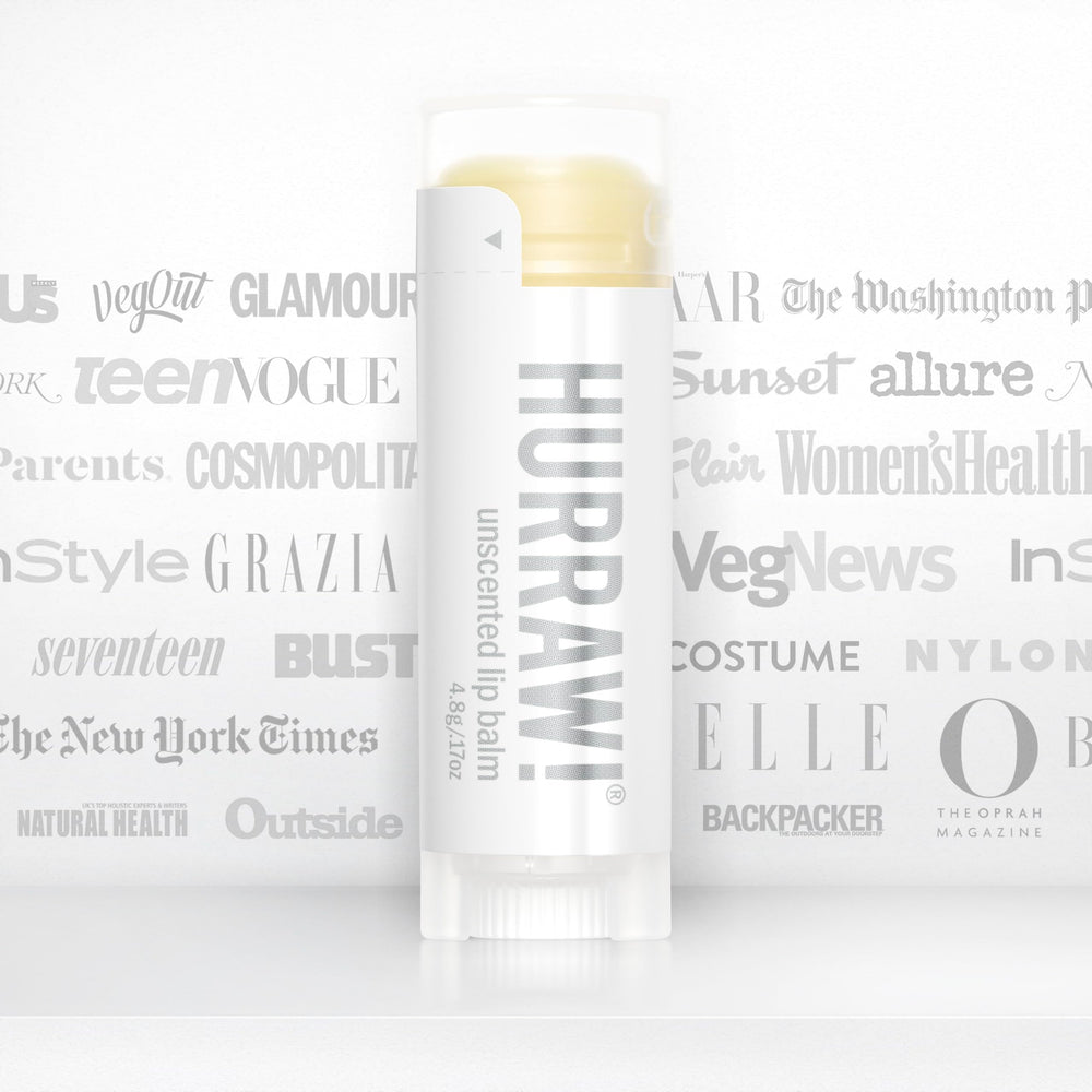 Hurraw! unscented used on cuticle to show versatile moisturizing benefits