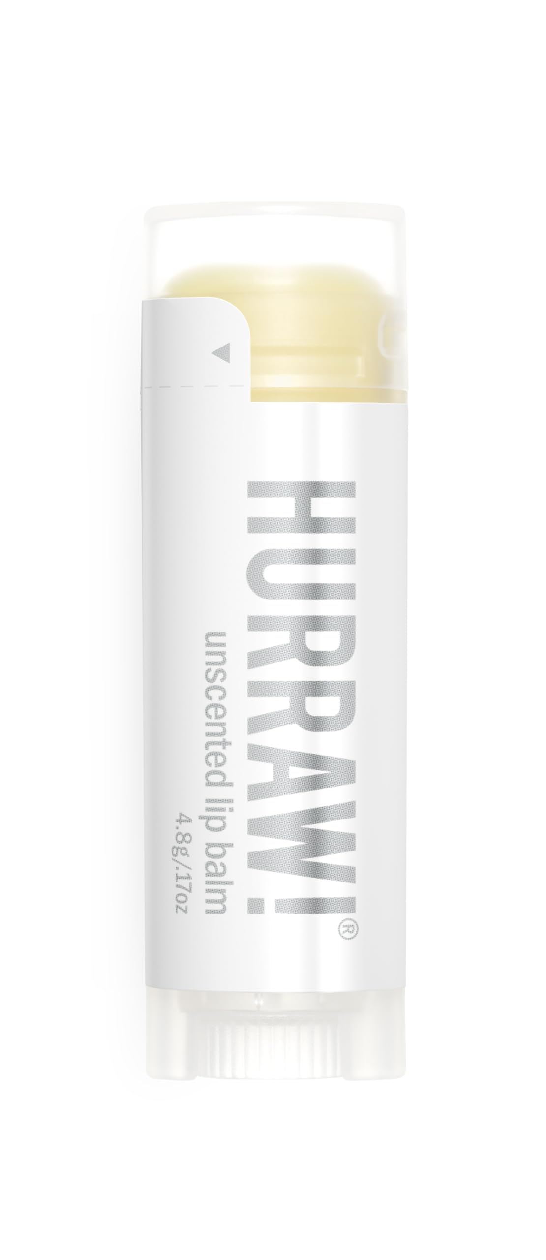 HURRAW! unscented front packaging showing clean white pillow box and tube benefit neutral care