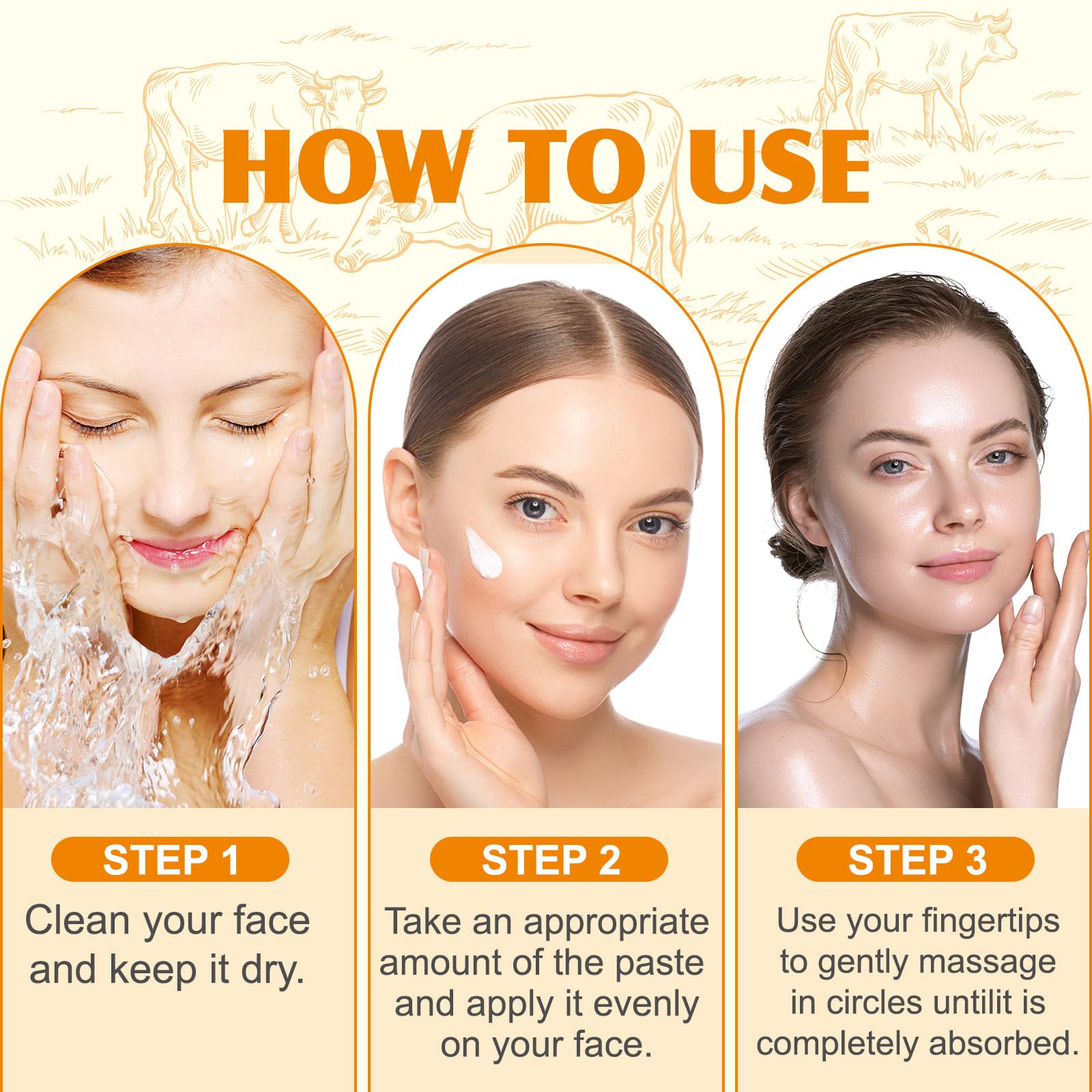 HUYEHF using balm on lips and cuticles to show targeted hydration benefit