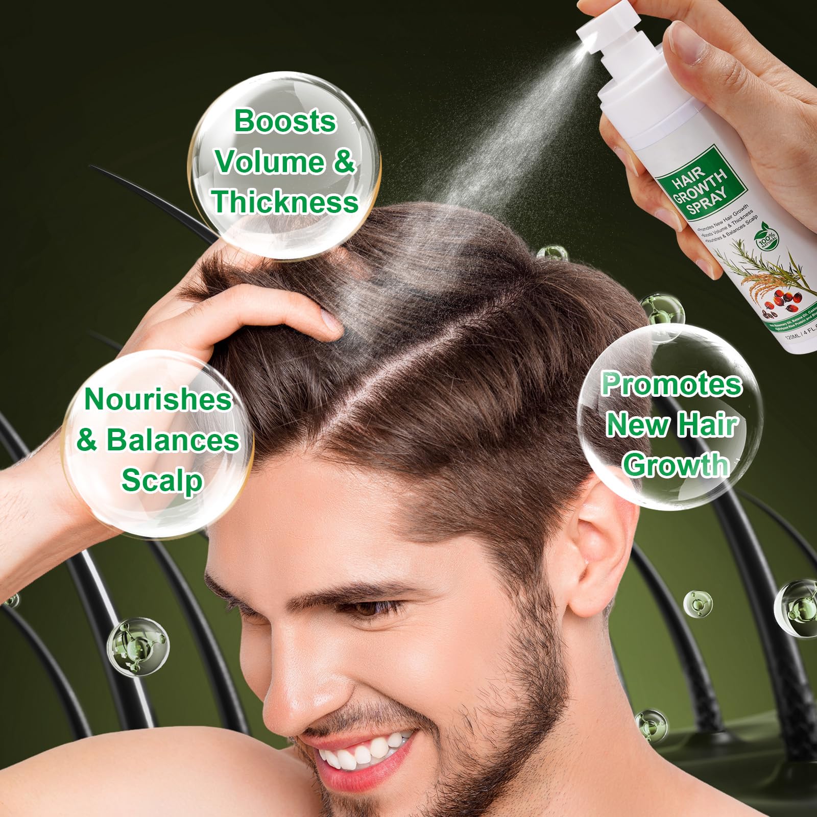 HUYEHF batana and botanical ingredients displayed to show nourishing benefits