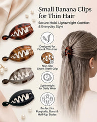 Hvcemi close-up of shark teeth grip for secure hold on fine hair