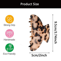 Hwanzen close-up of polished acetate finish protecting hair from pulling
