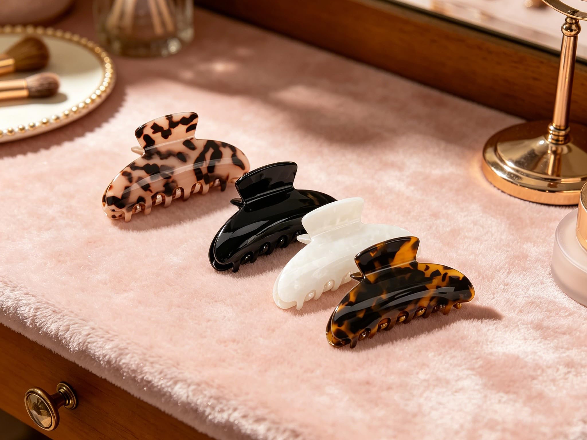 Hwanzen clips inside a purse suggesting easy travel and everyday readiness