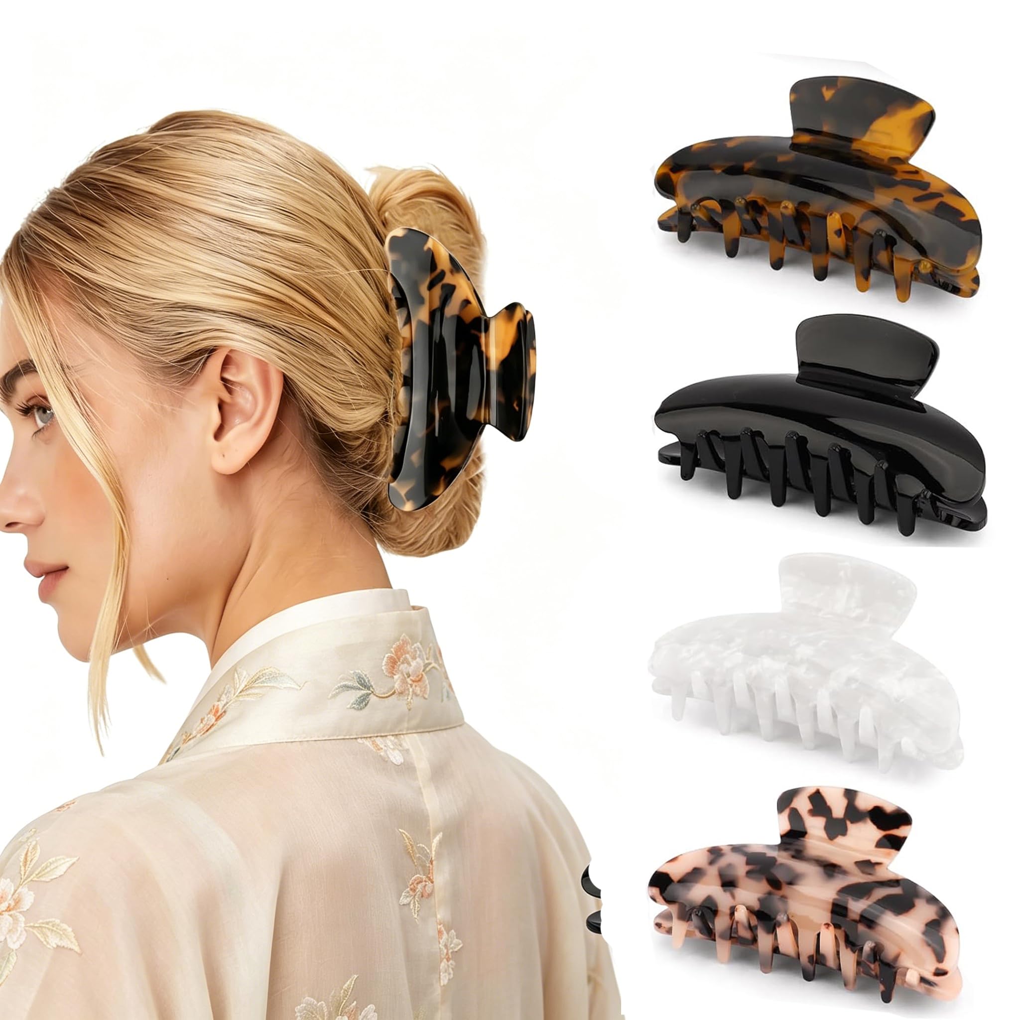 Hwanzen top-down arrangement displaying each clip color for outfit coordination