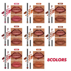 Hxssll lips before and after peeling demonstrating lasting matte finish