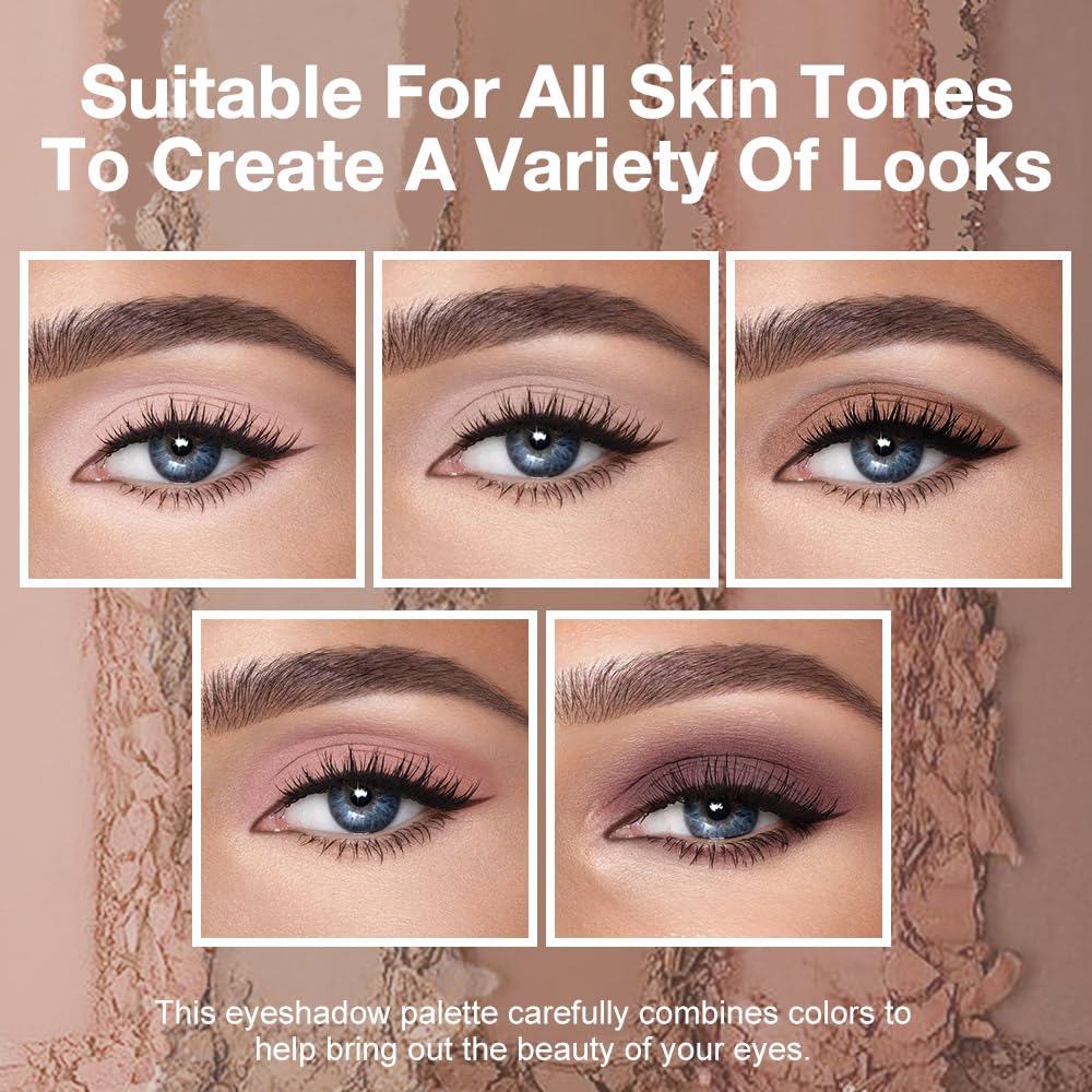 Hxssll applied on model eye demonstrating natural soft-glam definition