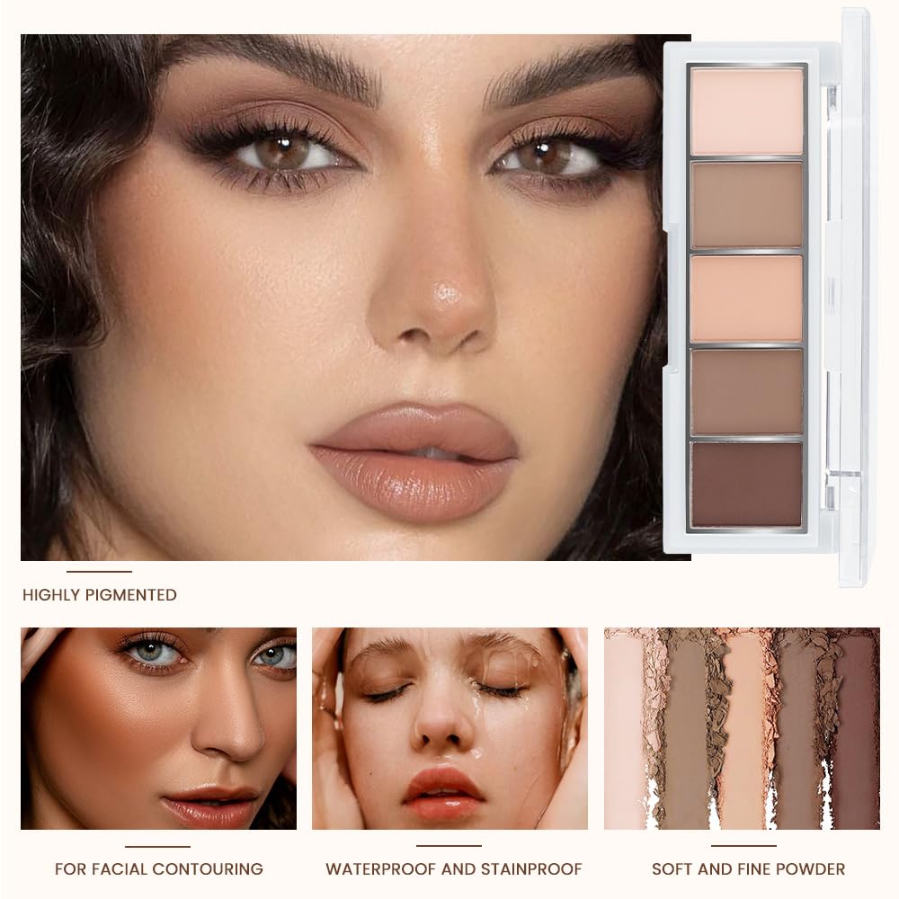 Hxssll compact palette tucked inside a travel bag for on‑the‑go makeup