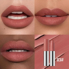 Hxssll swatch texture on skin displaying rich pigment and velvety matte finish