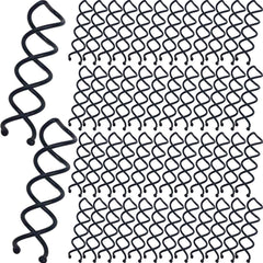Hyamass front packaging showing 50 black spiral hair pins, compact gift-ready storage