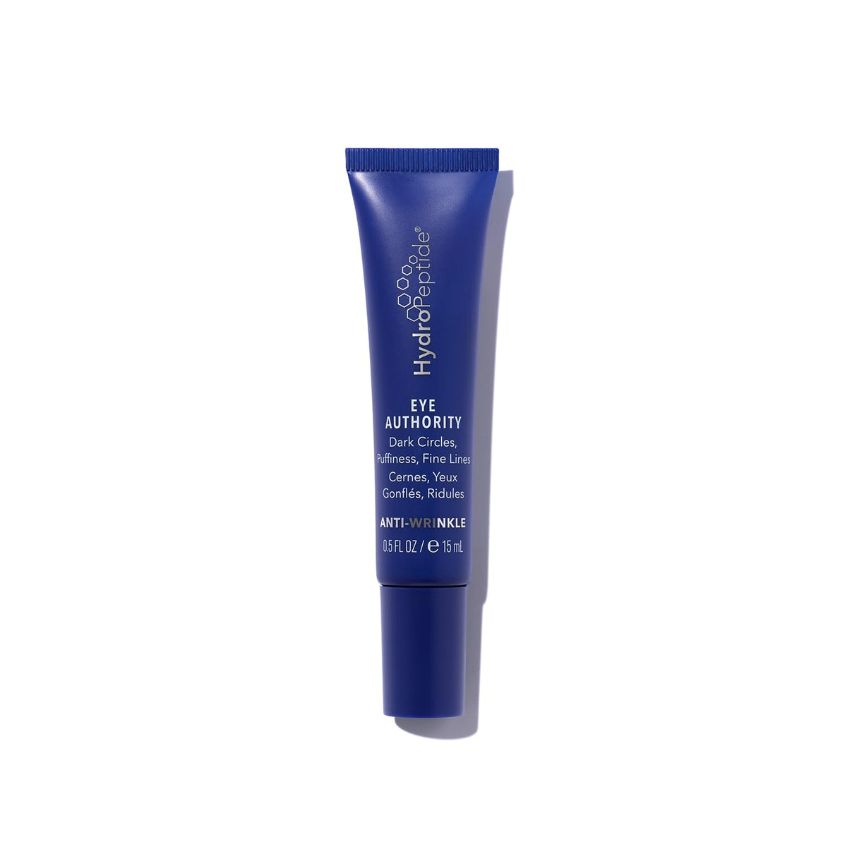 HydroPeptide Eye Authority front packaging showing brightening benefits