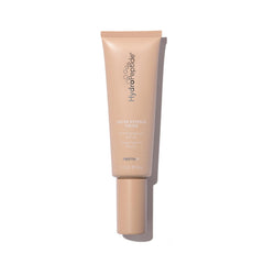 HydroPeptide front tube view showing compact SPF 30 packaging and easy application benefit