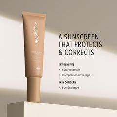 HydroPeptide close-up texture of creamy tinted formula showing smooth blendability benefit