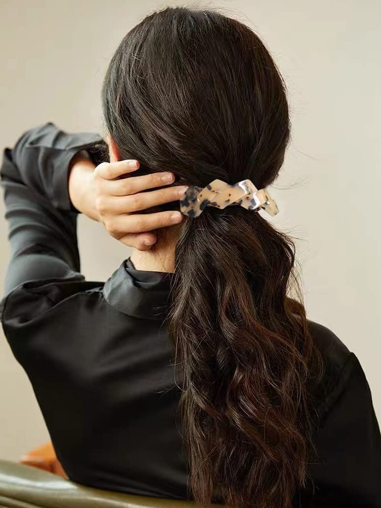HYFEEL barrettes placed on a desk with accessories, versatile styling for work or casual benefit