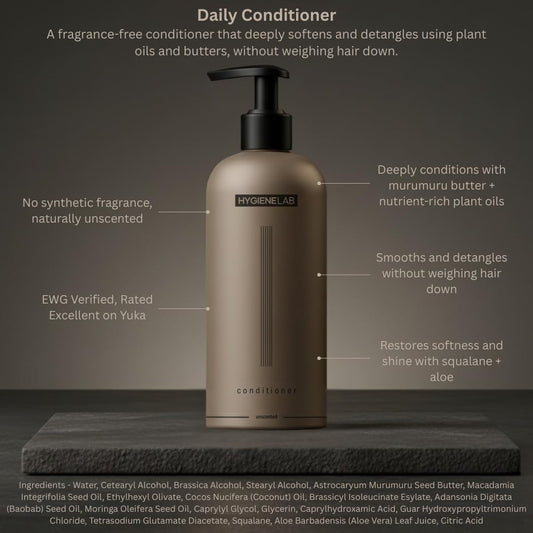 HygieneLab pump dispenser dispensing conditioner for easy controlled use