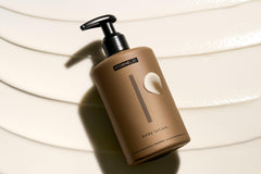 HygieneLab lotion applied on arm showing smooth non-greasy finish