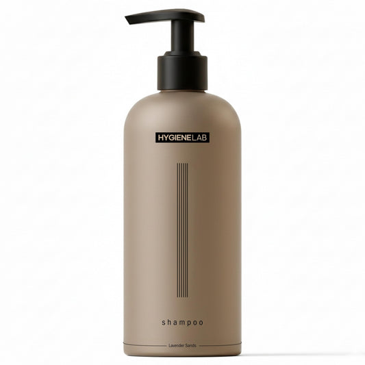 HygieneLab front packaging showing clean-label bottle and EWG verification benefit