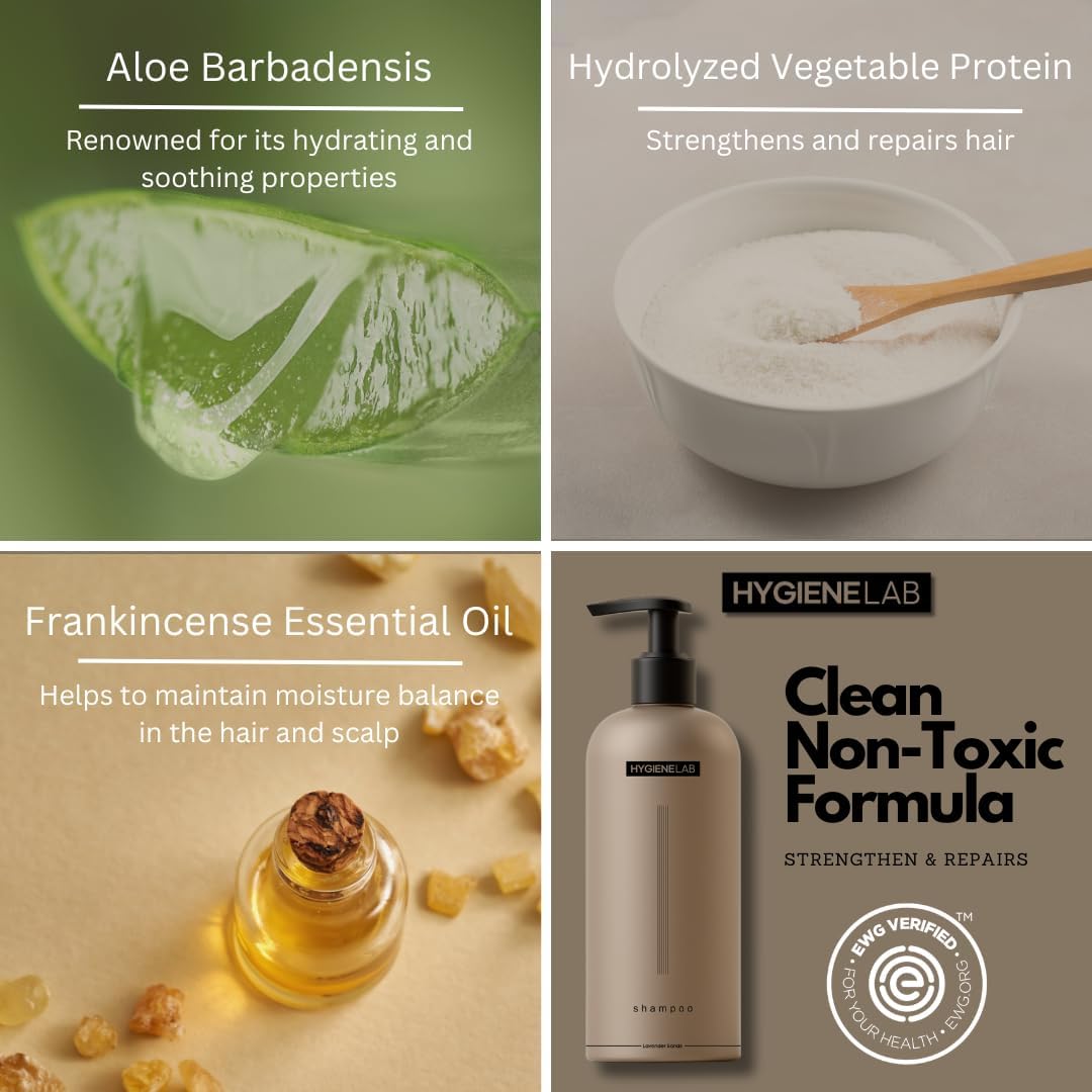 HygieneLab creamy texture close-up, highlights gentle plant-based feel
