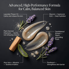 HygieneLab creamy lather texture demonstrating gentle moisturizing foam
