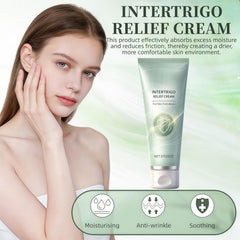 HYNMEAR applied under-breast demonstrating comfort and protection