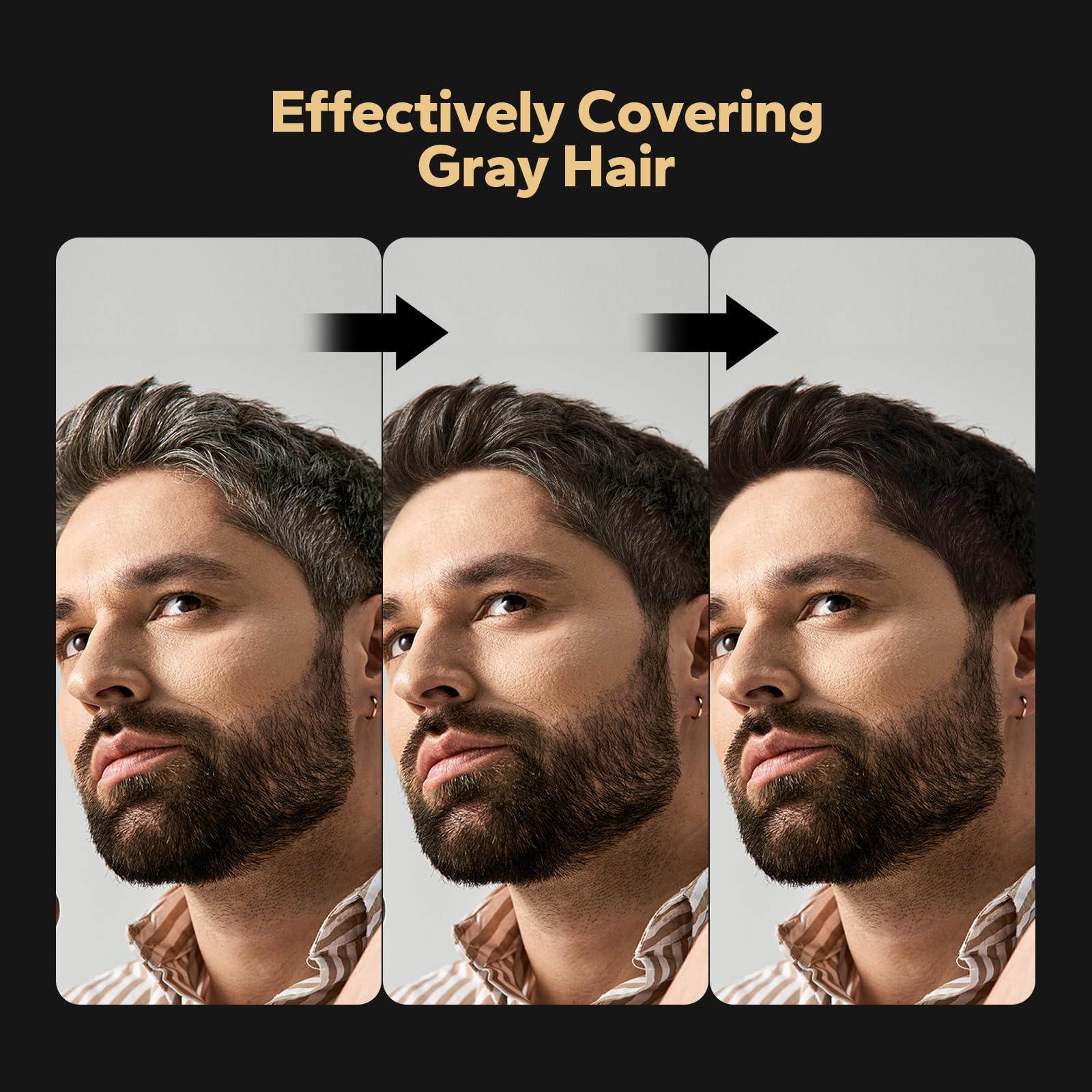 HyperHair applied in shower demonstrating fast 15–20 minute use