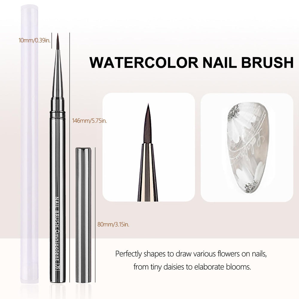 HYWWPFLAY petal brush close-up demonstrating smooth one-stroke petal control