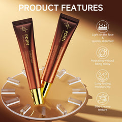 HZENPPOR cream texture closeup displaying lightweight smoothness for quick absorption