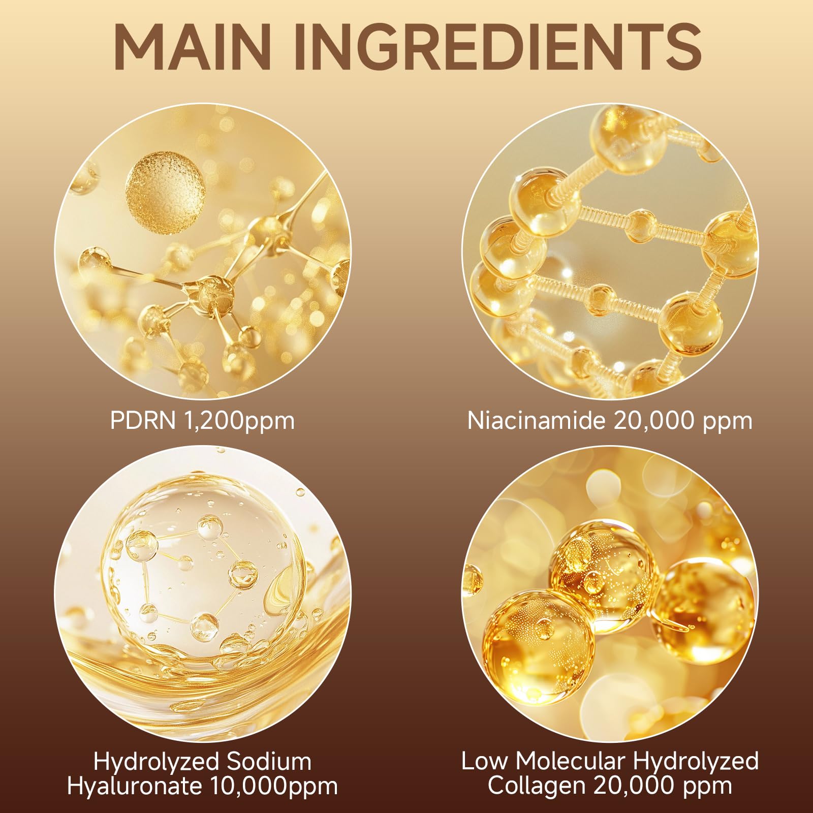 HZENPPOR jar open to reveal creamy PDRN serum cream consistency and moisturizing feel