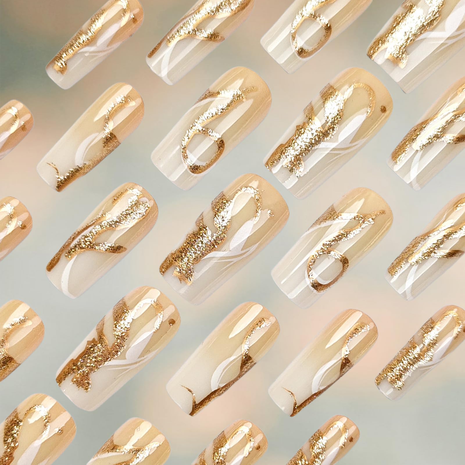 HZJXRT close-up of gold glitter accents highlighting shimmering detail and sparkle