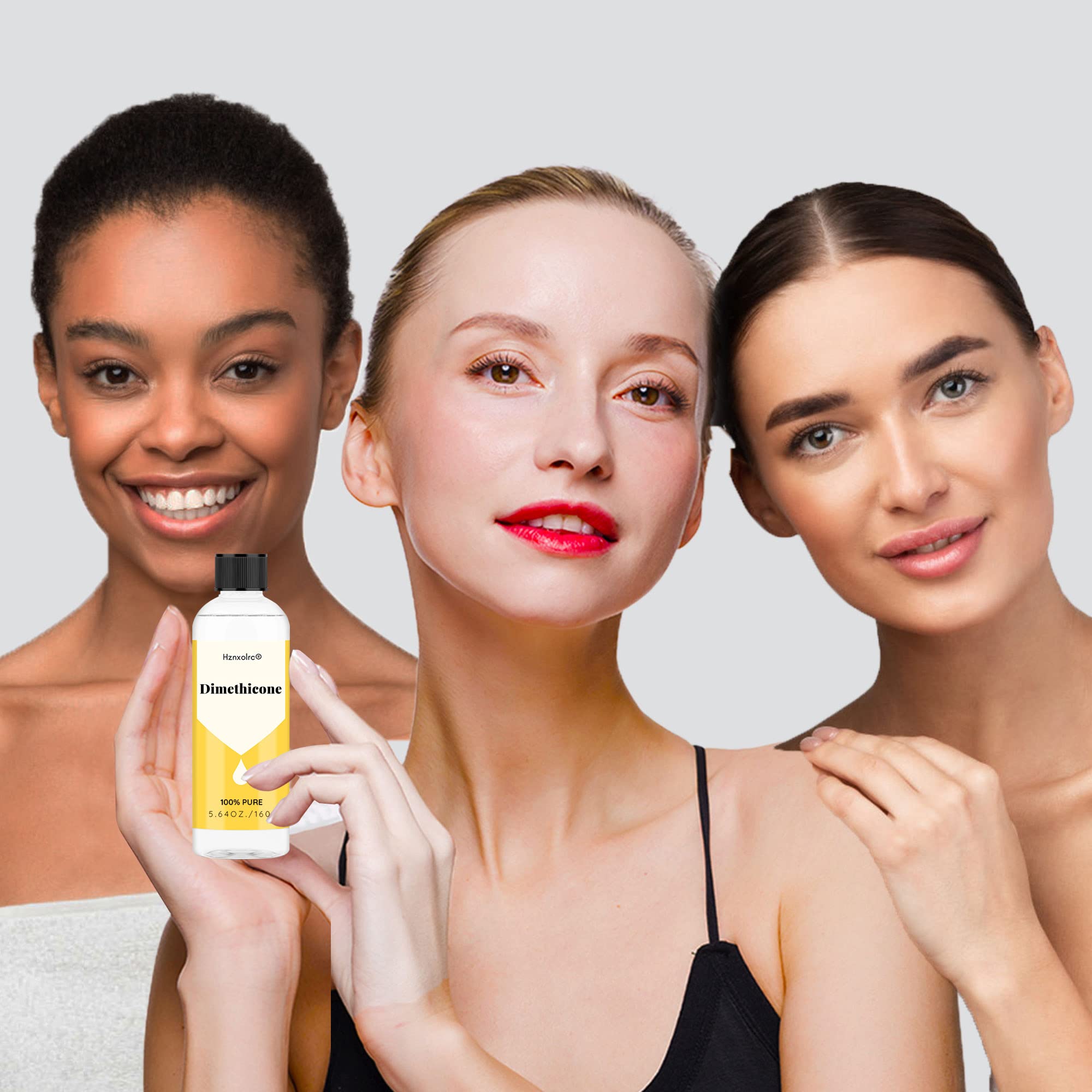 Hznxolrc product applied to skin in lifestyle setting showing improved finish
