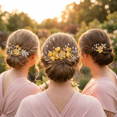 Hzopcw side comb in elegant updo demonstrating secure hold and bridal styling