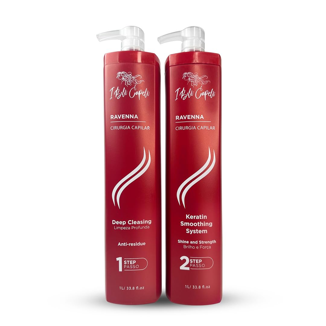 I Belli Capelli Ravenna front packaging showing professional kit and clear benefits