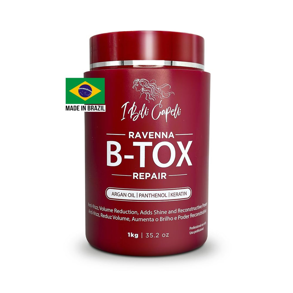 I Belli Capelli front jar showing product packaging and clear benefit of professional quality
