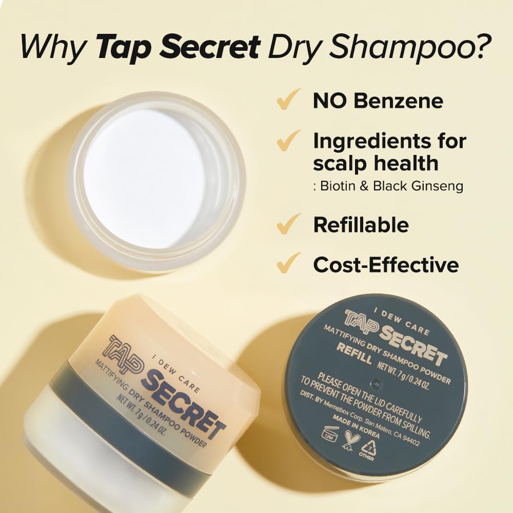 I DEW CARE before and after root lift showing increased hair volume