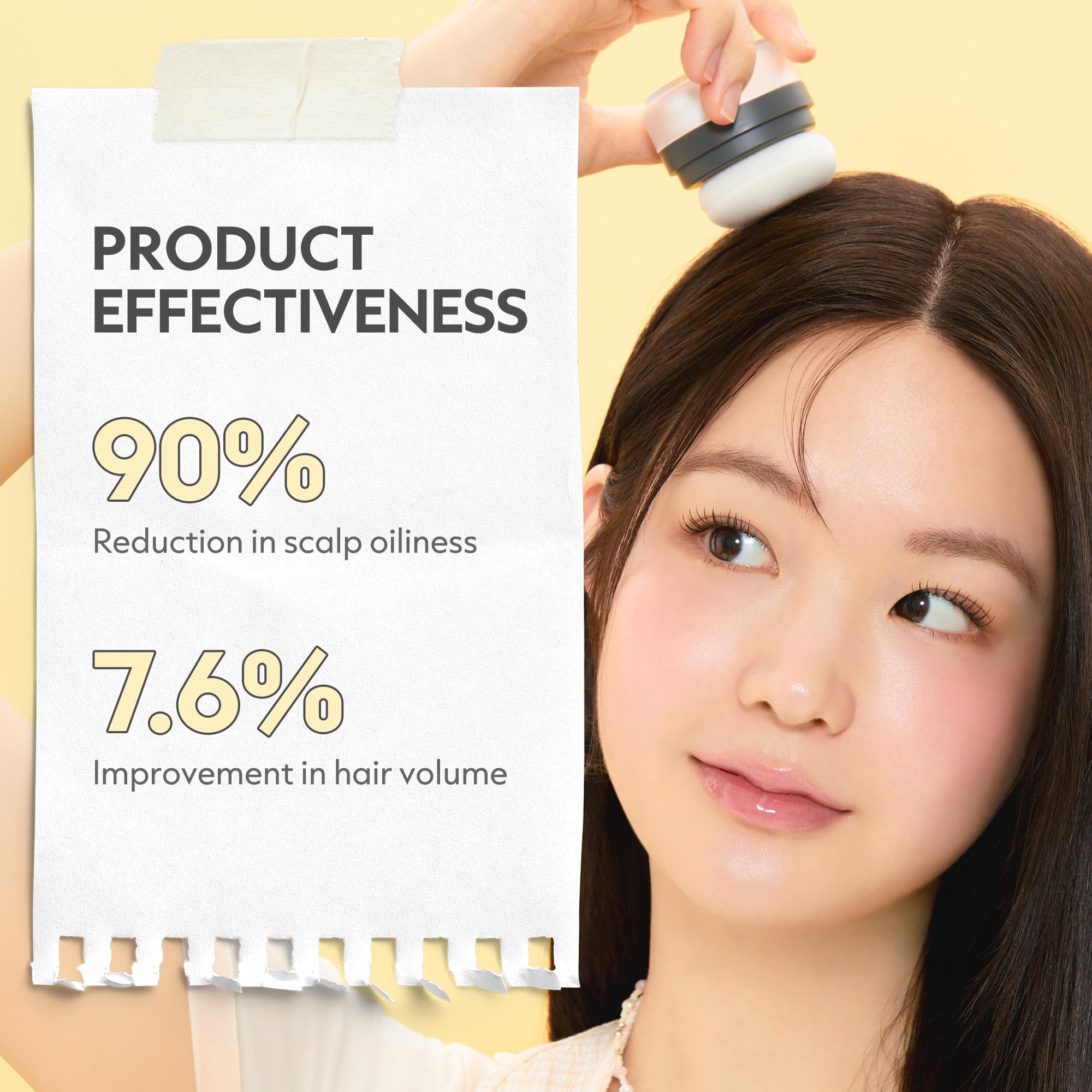 I DEW CARE black ginseng ingredient display highlighting nourishing boost