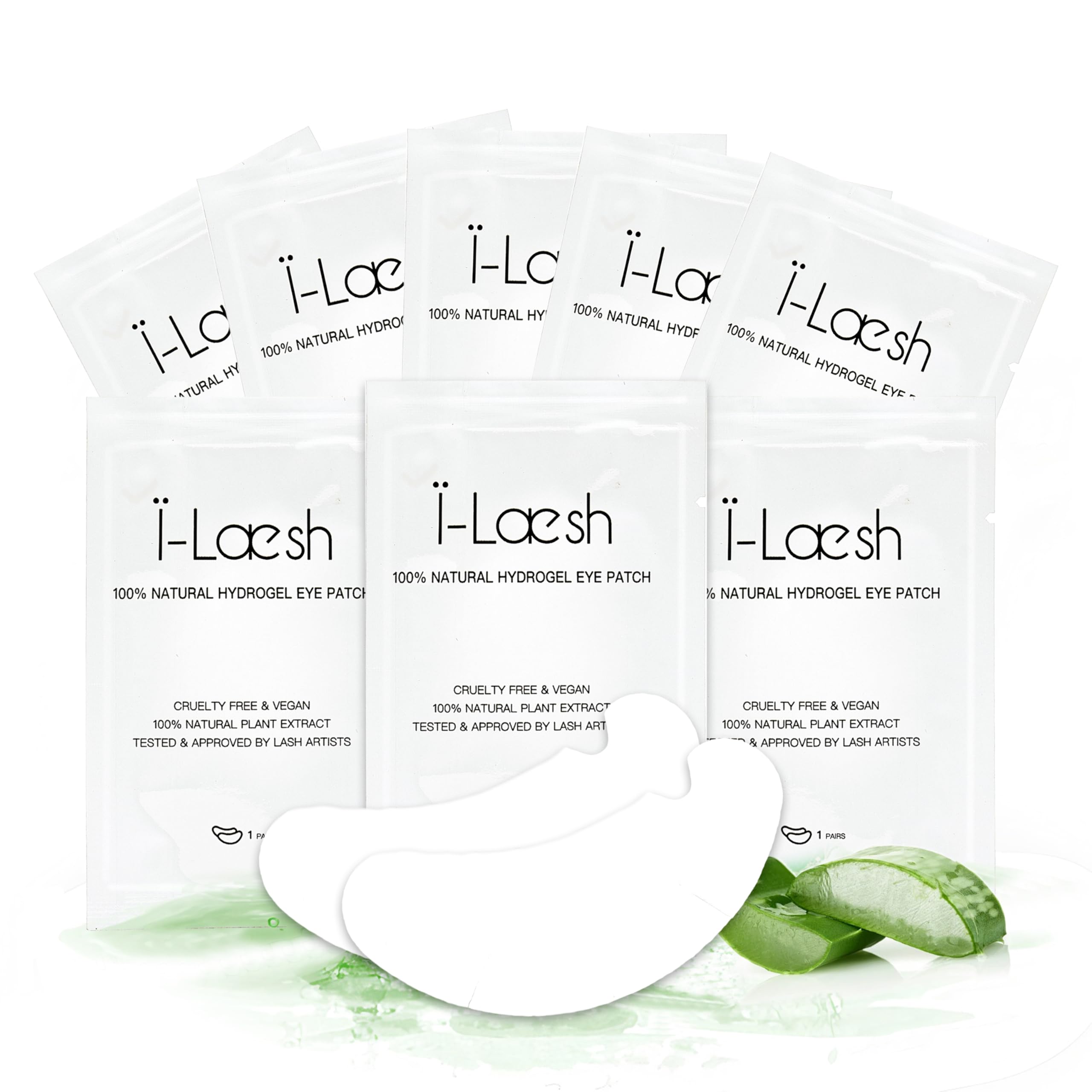 i-laesh front packaging showing 50 pairs and benefits for professionals