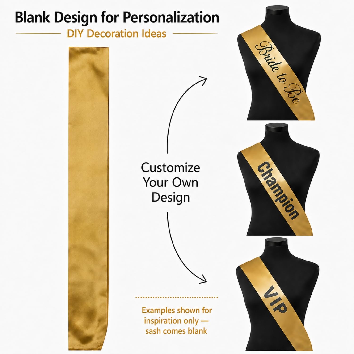 I-MART sash worn by pageant contestant demonstrating comfortable cross-body fit