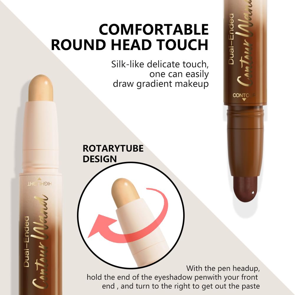 IATMOMOD swatch of Nude highlight on hand showing luminous lift