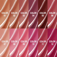 IATMOMOD close-up on lips showing natural matte tint and hydrated look